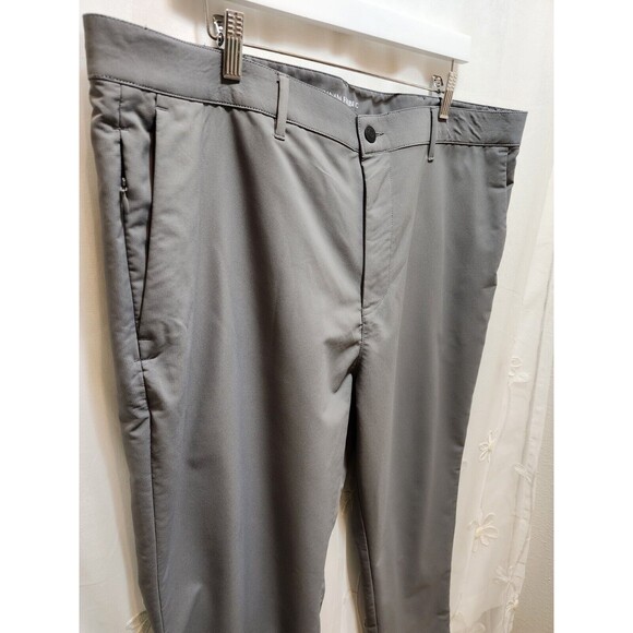 BANANA REPUBLIC MEN GRAY 40X30 PANTS SLACKS BUSINESS GRUNGE LIGHTWEIGHT BIG/TALL - Picture 2 of 16